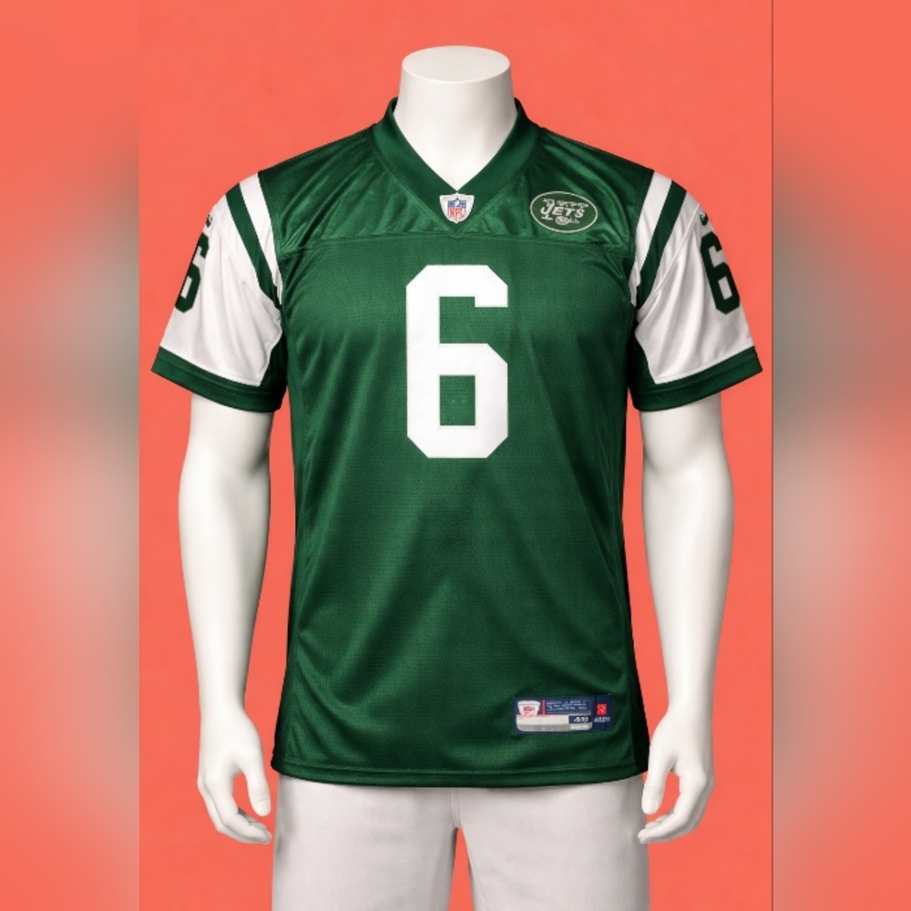 Reebok New York Jets Mark Sanchez #6 Stitched Jersey Size 50 XL NFL Sewn Premier